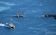 La passe de Papeete sondée en vue de son élargissement
