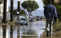Pluies torrentielles à Ajaccio: 200 personnes mises en sécurité, selon les pompiers