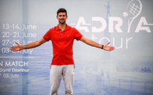 Tennis: sale temps pour Djokovic, positif au coronavirus