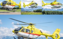 Premières images de l'hélicoptère aux couleurs des Marquises