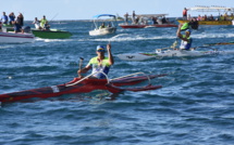 Te 'Aito Manihi : Au tour de Steeve Teihotaata de s'imposer au sprint