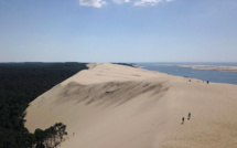 Gironde: la dune du Pilat a perdu près de quatre mètres en son sommet