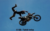 Show de motocross freestyle dimanche 21 octobre à Taravao