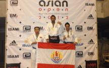 Jiu jitsu Asian Open de Tokyo : 6 médailles dont 3 en or pour les Tahitiens