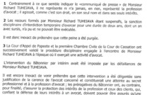 L'ordre des avocats réagit à l'intervention de Richard Tuheiva