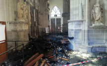 Incendie dans la cathédrale de Nantes: le bénévole passe aux aveux et est écroué