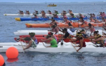 Tamarii Punaruu et Team OPT vainqueurs en va'a tau'ati