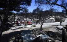 Incendie maîtrisé près de Marseille, scènes de désolation