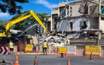 L'immeuble Juventin démoli