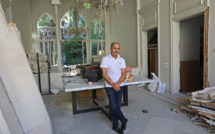 Le célèbre couturier Elie Saab retrouve sa maison en ruines à Beyrouth