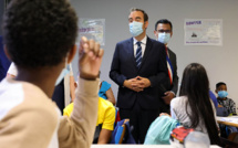 Covid-19: une rentrée scolaire "satisfaisante" à La Réunion, estime Lecornu