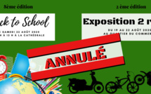 L'événement Back to school est annulé