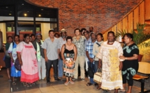 Visite protocolaire de la délégation de Canala (Nouvelle-Calédonie) au CESC
