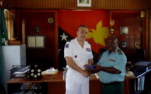Forces françaises en Nouvelle-Calédonie : le Général Parlanti en Papouasie-Nouvelle-Guinée