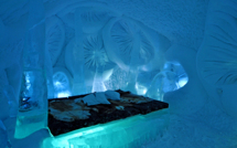 L'hôtel de glace, un chantier insolite au nord du cercle polaire