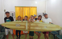 Perdue en mer, une planche de surf dérive de Hawaï jusqu'aux Philippines