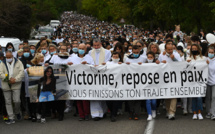 Près de 6.000 personnes rendent hommage à Victorine lors d'une marche blanche