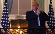 De retour à la Maison Blanche, Trump retire son masque et appelle les Américains à "sortir"