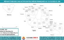Où sont les cas Covid actifs identifiés en Polynésie