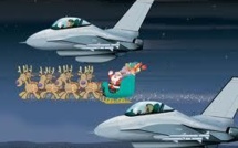 La défense aérienne américaine suit la tournée du père Noël pas à pas