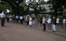 Hommage à Samuel Paty à Papeete