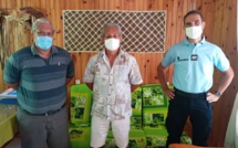 ​Tournée d'inspection pour le commandant