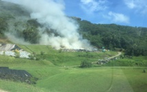 ​Incendie au CET de Bora Bora
