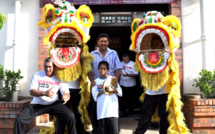 Les lions ont béni les locaux du CESC