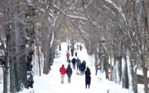 Le Nord-Est des Etats-Unis se réveille sous la neige