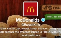 Le compte Twitter de Burger King piraté et maquillé en compte... McDonald's