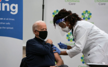 Le futur président américain Joe Biden vacciné contre le Covid-19