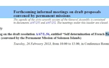 Première audience informelle à l’ONU sur le projet de résolution pour la Polynésie : ce sera mardi prochain