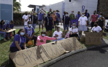 ​Les grévistes des Carrefour mobilisés