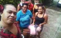 Des caddies de denrées pour Noël