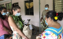 Mareva Georges joue les mère Noël pour 350 familles de Tahiti et Moorea