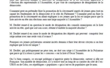 Communiqué du Tahoeraa: "La propagande indigne de Drollet dans les écoles"