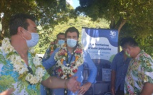 Visite éclair du directeur général délégué de Suez eau France 