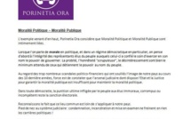 Communiqué de Teiva Manutahi: "Moralité publique"