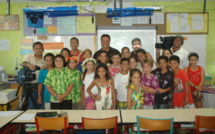 Regroupement des classes Reo Cycle 3 à Tautira