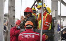 Mineurs coincés en Chine: neuf des 10 derniers hommes sont morts