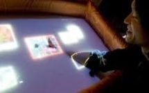 Quand l'eau du bain devient écran interactif