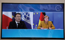 Macron et Merkel parlent défense après la main tendue de Biden