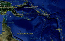 Papouasie: Puissant séisme au large de Bougainville