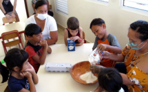 ​Une crêpe party à la Maison de l'enfance de Nuku Hiva