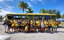 ​Les collégiens de Hao à bon port