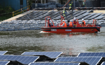 Singapour bâtit des fermes solaires sur l'eau faute d'espace