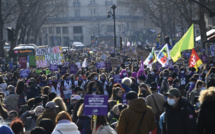 Droits des femmes: plusieurs milliers de manifestants à Paris