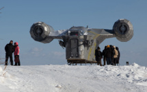 Des fans russes de Star Wars reproduisent un vaisseau du "Mandalorian"