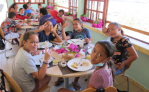​English breakfast in Nuku Hiva