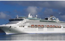 Le Sea Princess à Papeete le 6 mai
